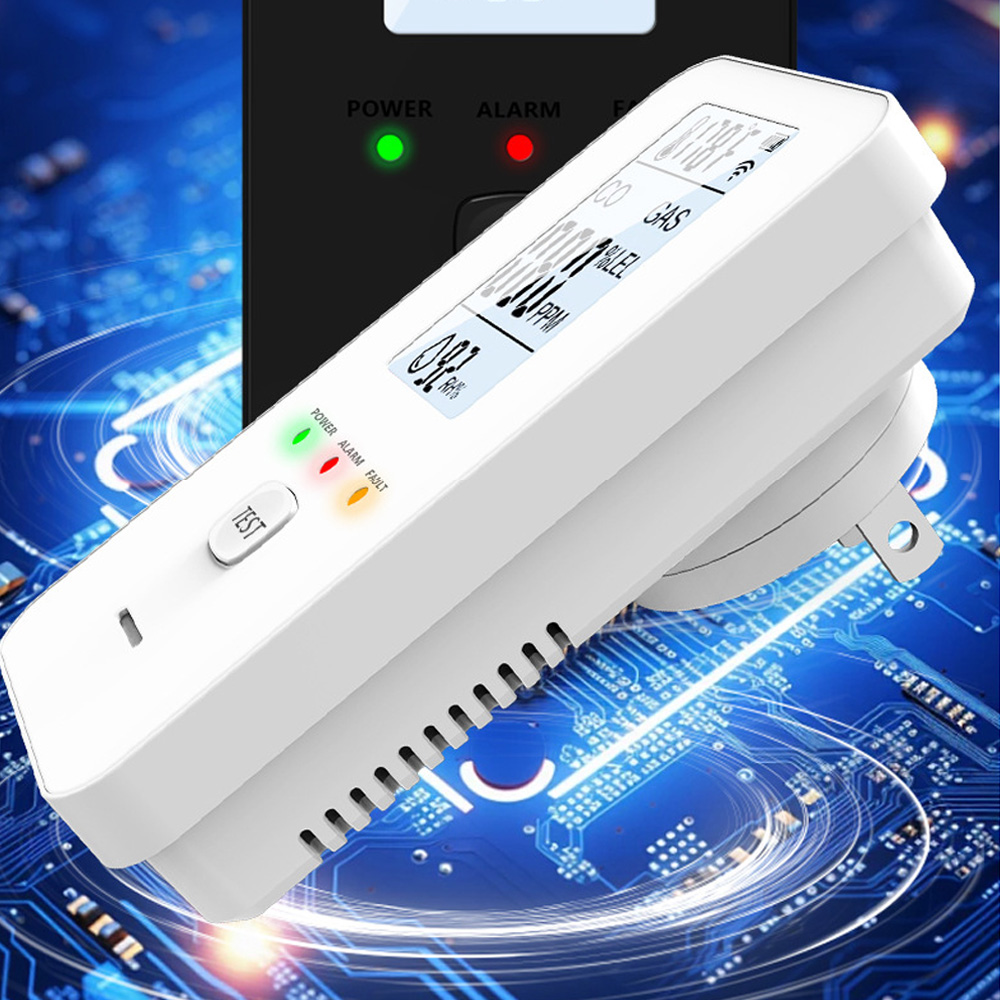 Detektor Gas Alam & Karbon Mon - Co Detector Plug ulasan dan harga